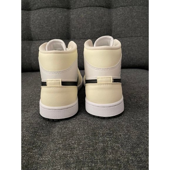 Nike Women's Air Jordan 1 Mid - Coconut Milk - Picture 4 of 9